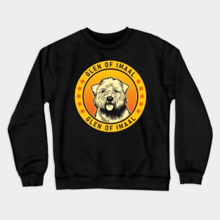 Glen of Imaal Terrier Dog Portrait Crewneck Sweatshirt